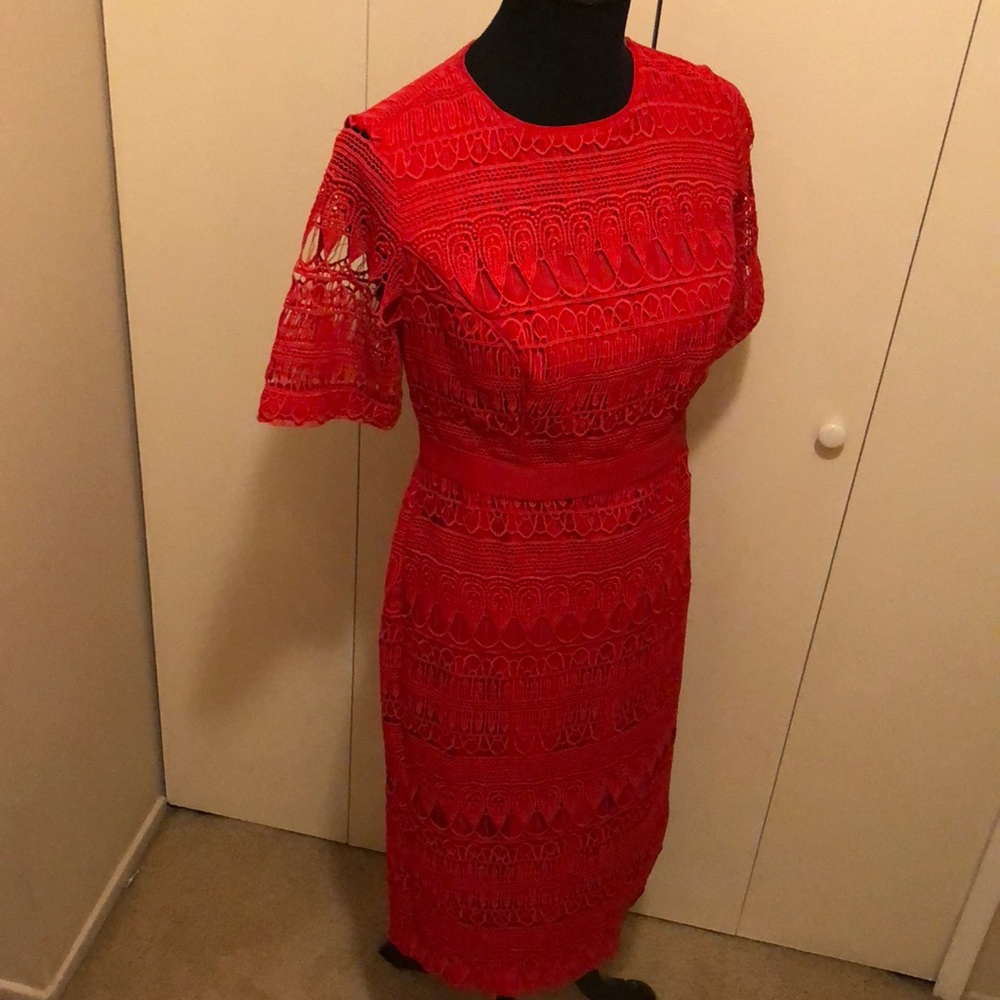 Gorgeous, red, unworn Eva Mendez for NY&Co Dress